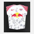 Framed RB Leipzig Signed Shirt, Squad Signed Home [Lite]