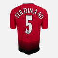 Rio Ferdinand Signed Manchester United Shirt Home [5]