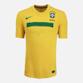 Ronaldo Signed Brazil Shirt 2011-12 Home [Front]