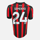 Antoine Semenyo Signed Bournemouth Shirt 2023-24 Home [24]