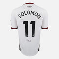 Manor Solomon Signed Fulham Shirt 2022-23 Home [11]