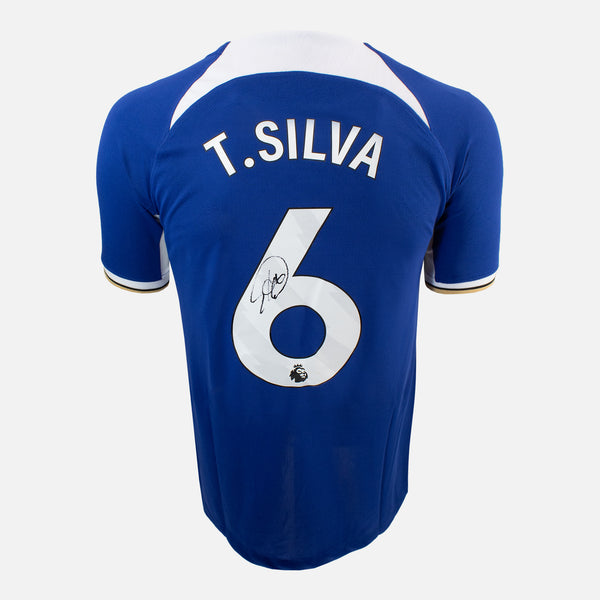 Thiago Silva Signed Chelsea Shirt 2023-24 Home [6]