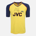 Tony Adams & Paul Merson Signed Arsenal Shirt 1988-91 Away