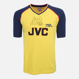 Tony Adams & Paul Merson Signed Arsenal Shirt 1988-91 Away