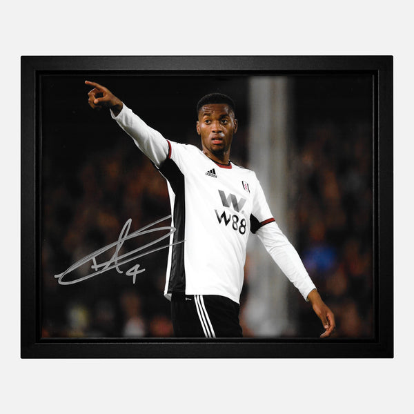 Framed Tosin Adarabioyo Signed Fulham Photo [8x10"]