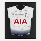 Framed Tottenham Hotspur Signed Shirt, 2019 Champions League Final [Lite]