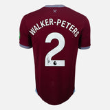 Kyle Walker-Peters Signed West Ham United Shirt 2025-26 Home [2]