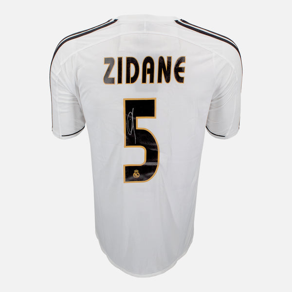 Zinedine Zidane Signed Real Madrid Shirt 2003-04 Home [5]