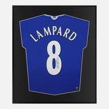 Framed Lampard Signed Chelsea Shirt, Number 8 [Lite]