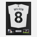 Framed Harry Wilson Signed Fulham Shirt 2024-25 Home [Classic]