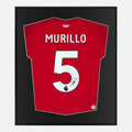 Framed Murillo Signed Shirt, Original Nottingham Forest Home Kit [Lite]