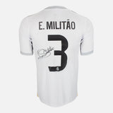 Eder Militao Signed Real Madrid Shirt 2025-26 Home [3]