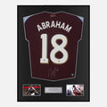 Framed Tammy Abraham Signed Aston Villa Shirt [Classic]