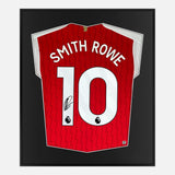 Framed Smith-Rowe Signed Shirt, Arsenal Home [Lite]
