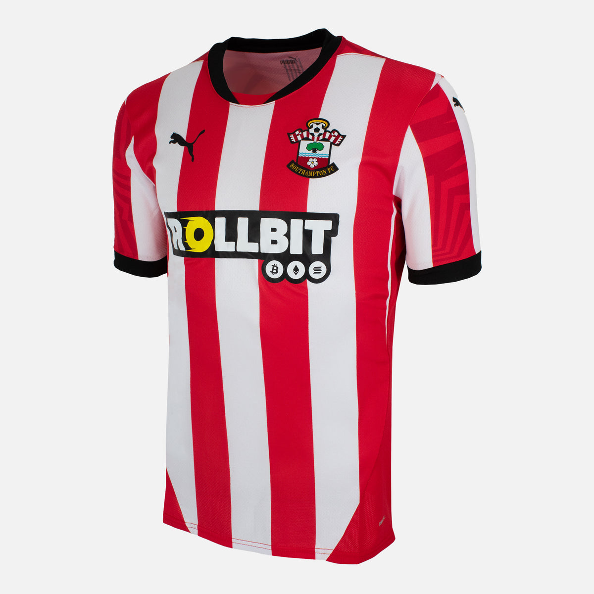 2024-25 Southampton Home Shirt [New] 2XL — Authentic Southampton home football shirt from the 2024-25 season | The Vault