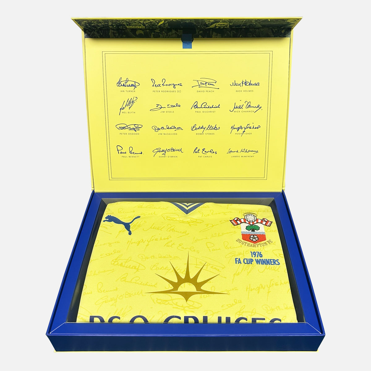 1976-2026 Southampton FA Cup 50th Anniversary Shirt [New] S — Authentic Southampton away football shirt from the 2026 season | The Vault