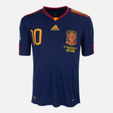 Cesc Fabregas Signed Spain Shirt 2010 World Cup Away [10]