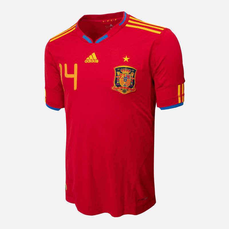 Xabi Alonso Signed Spain Shirt 2010 World Cup [14]