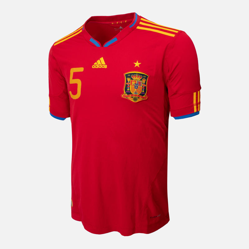 Carles Puyol Signed Spain Shirt 2010 World Cup [5]