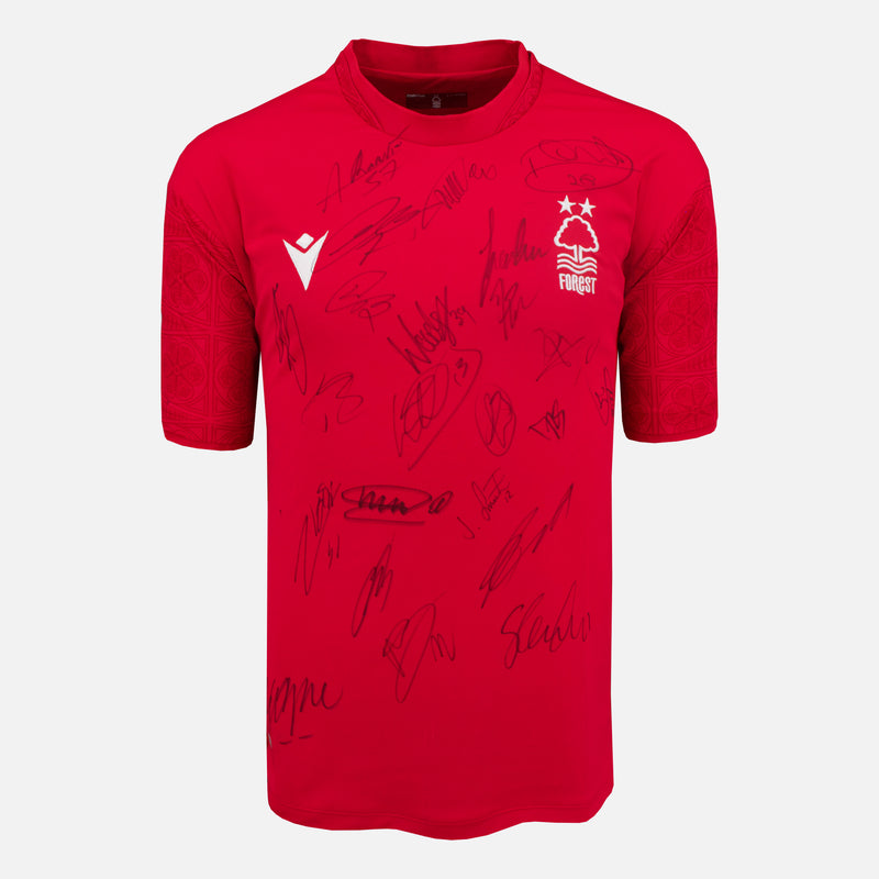 Framed Nottingham Forest Signed Shirt, Full Squad [Mini]