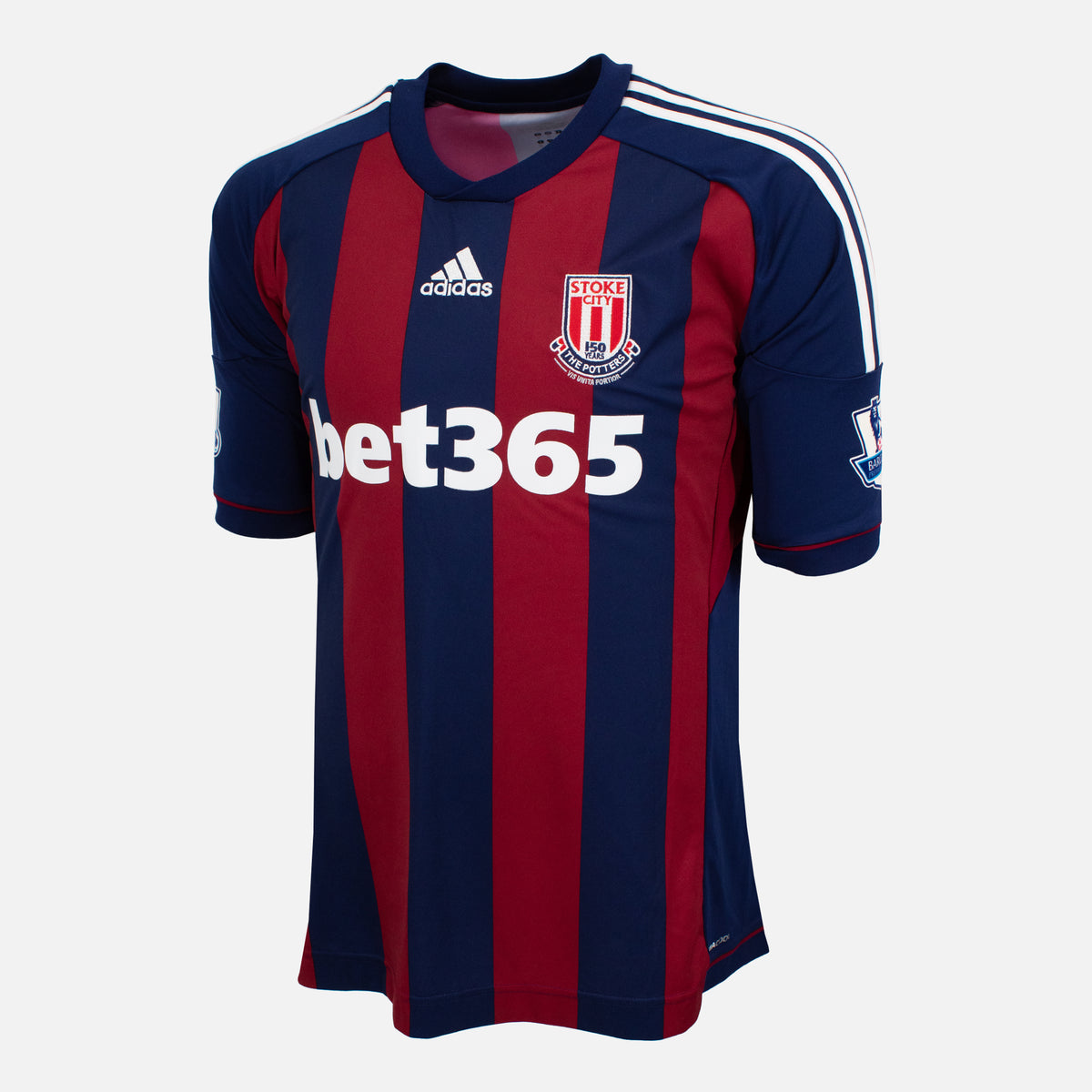 2012-13 Stoke City Away Shirt 150 Year Anniversary Kit [Perfect] XL — Verified official Stoke City shirt, condition graded | The Vault