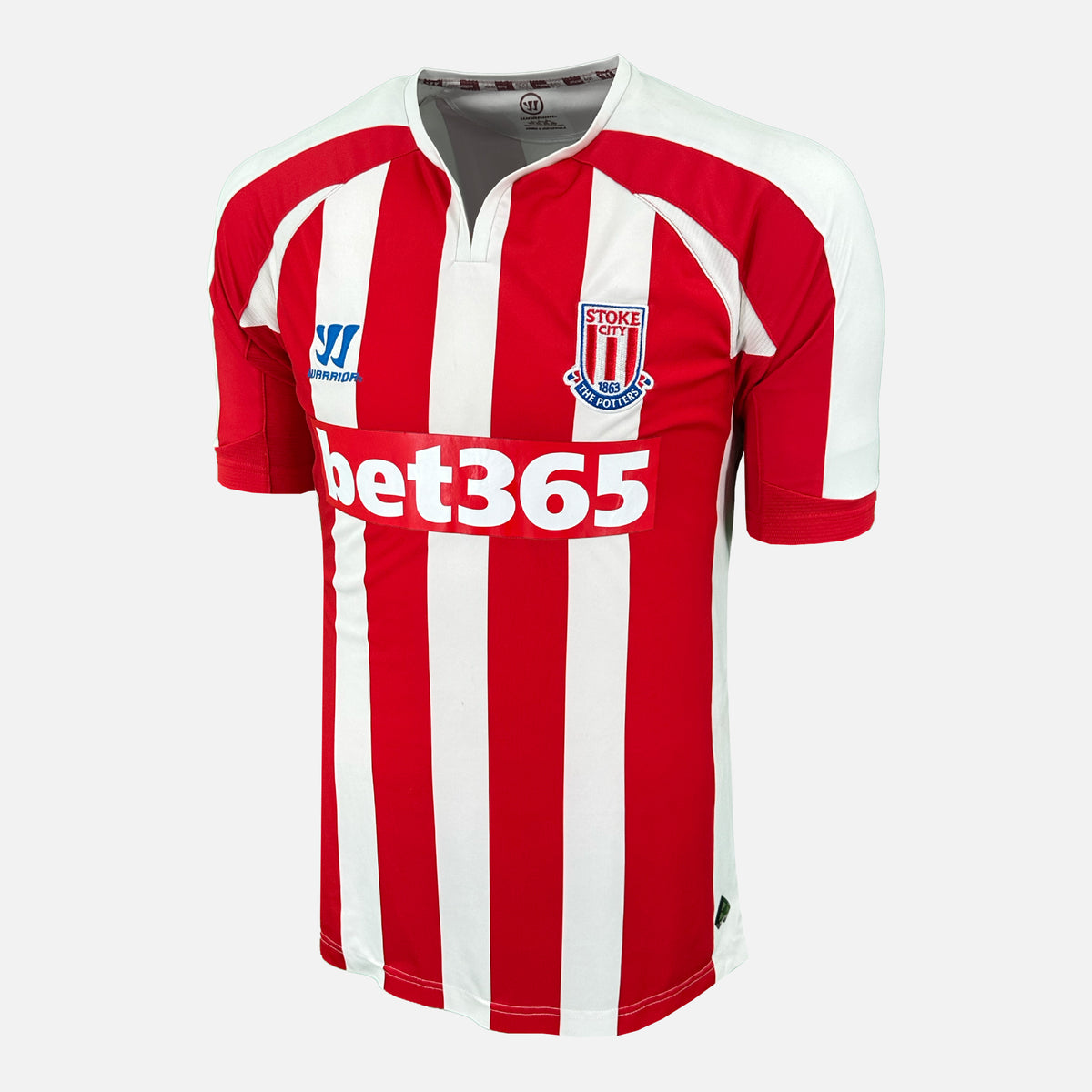 2014-15 Stoke City Home Shirt [Perfect] L — Verified official Stoke City shirt, condition graded | The Vault
