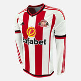 2015-16 Sunderland Home Shirt long sleeve [Perfect] S