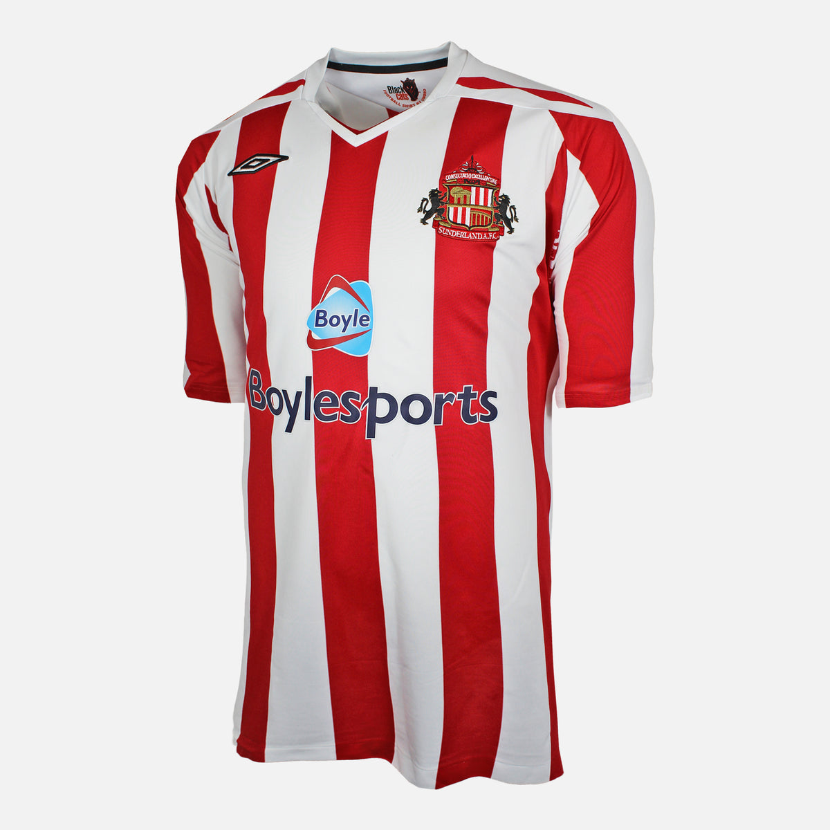 2007-08 Sunderland Home Shirt [Excellent] — Verified official Sunderland shirt, condition graded | The Vault