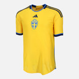 2022-23 Sweden Home Shirt [New] XXL