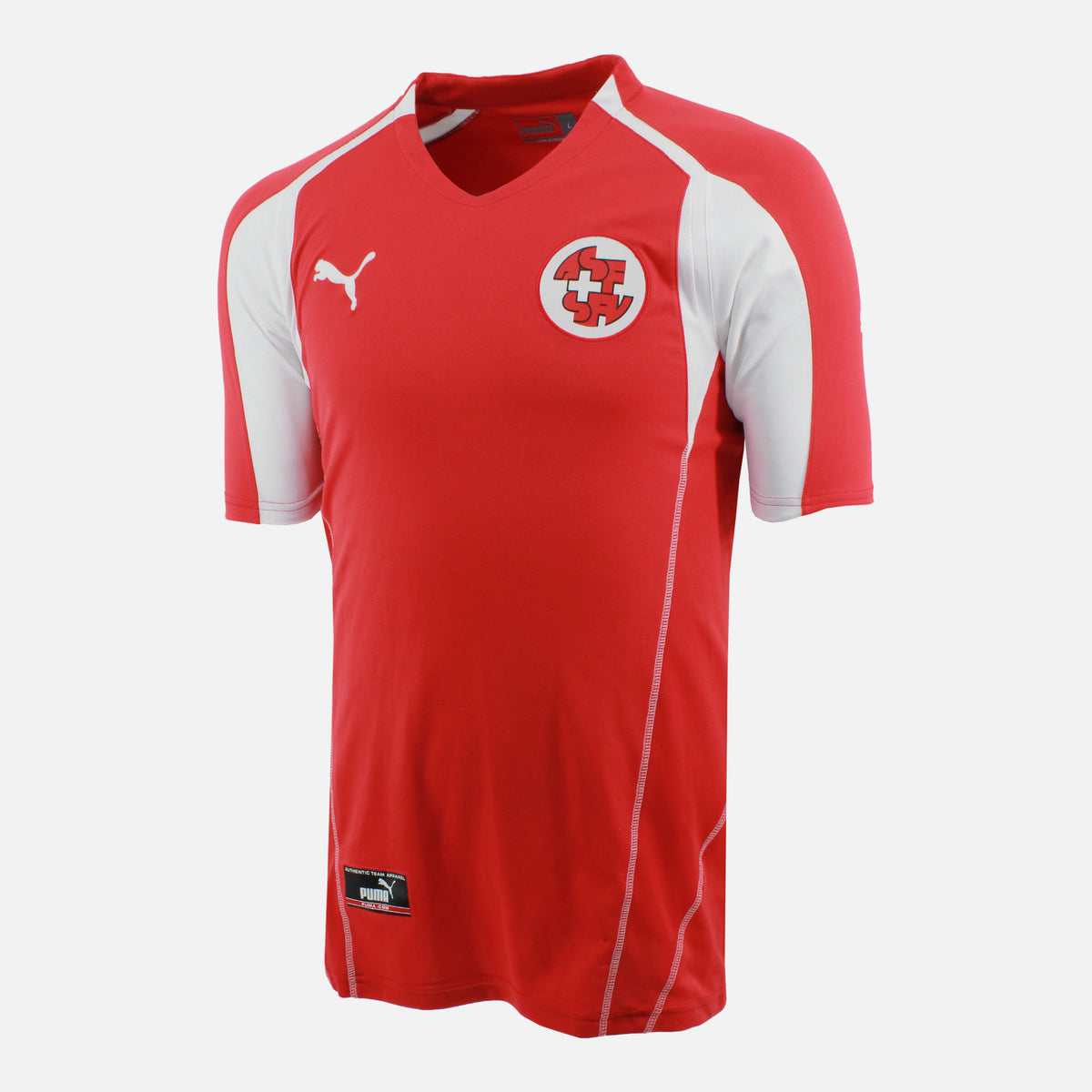 2004-06 Switzerland Home Shirt [Excellent] L — Verified official Switzerland shirt, condition graded | The Vault