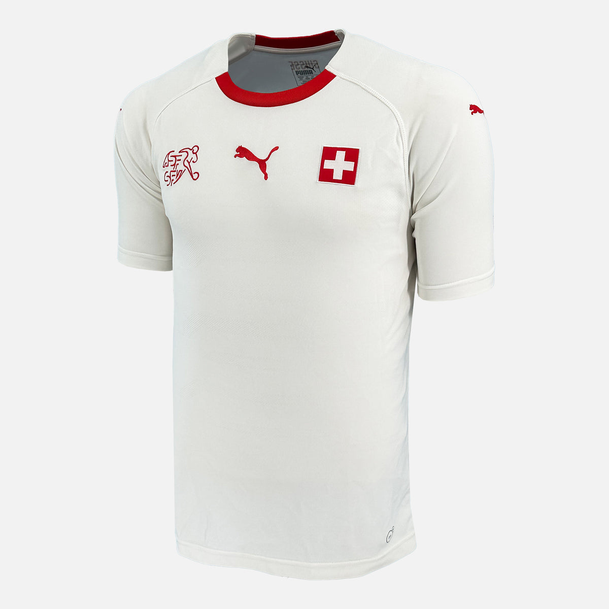 2018-19 Switzerland Away Shirt [Perfect] M — Verified official Switzerland shirt, condition graded | The Vault