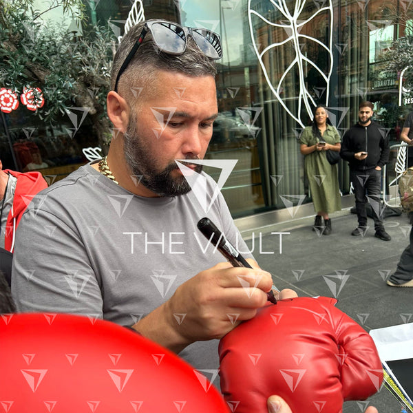 Tony Bellew Signed Red Boxing Glove [Everlast]