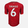 Thiago Alcantara Signed Liverpool Shirt 2021-22 Vapor Authentic [6]