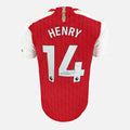 Thierry Henry Signed Arsenal Shirt Home [14]