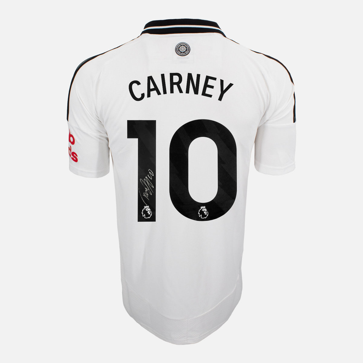 Tom Cairney Signed Fulham Shirt 2024-25 Home [10] — Fulham signed shirt from the 2024 to 2025 season | The Vault