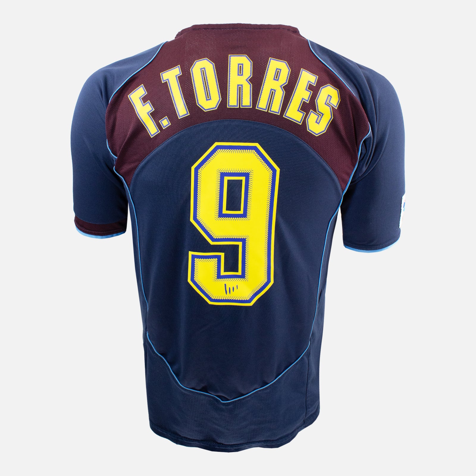2004-05 Atletico Madrid Away Shirt Spiderman Torres [Excellent] S