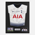 Framed Squad Signed Tottenham Hotspur Shirt 2019 CL Final [Classic]
