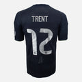 Trent Alexander-Arnold Signed Real Madrid Shirt 2024-25 Away [12]