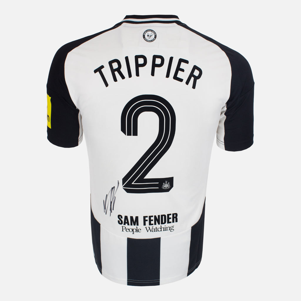 Kieran Trippier Signed Newcastle United Shirt Cup Winners 2025 [2]