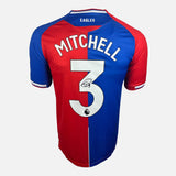 Framed Tyrick Mitchell Signed Crystal Palace Shirt 2023-24 Home [Modern]