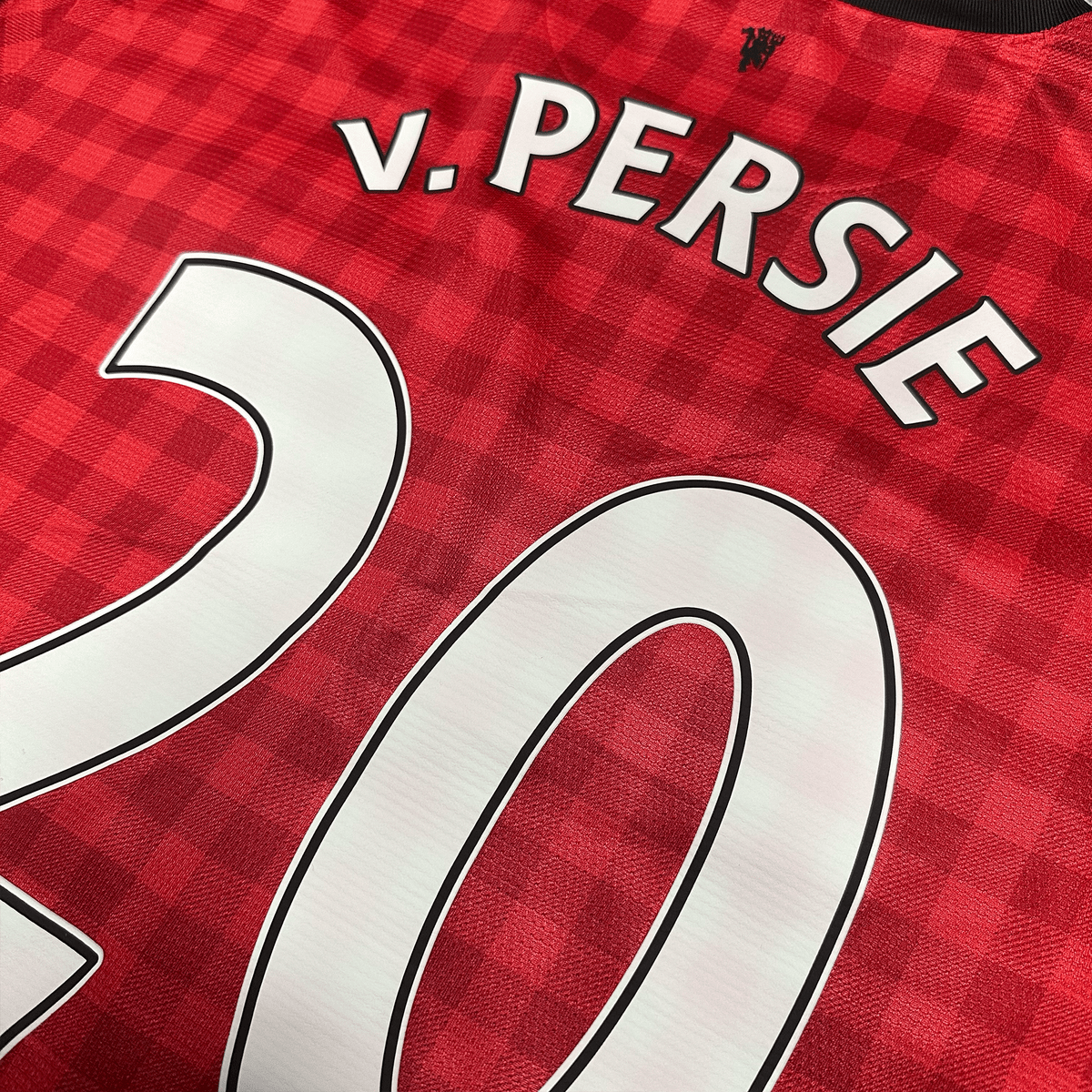 2012-13 Manchester United Home Shirt v.Persie 20 [Excellent] — Looking after your Manchester United Home jersey | The Vault