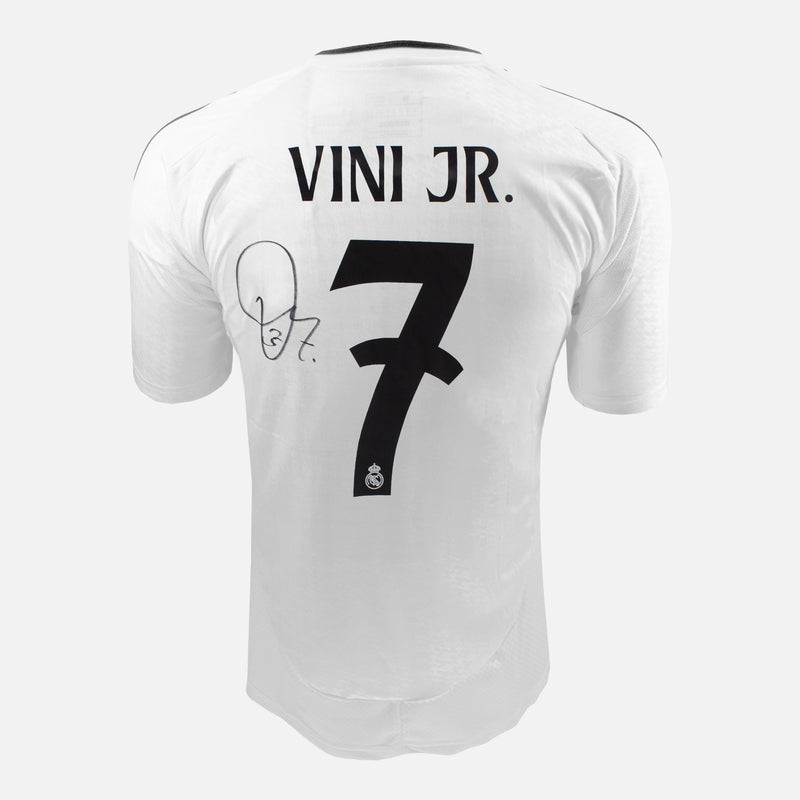 Vinicius Junior Signed Real Madrid Shirt 2024-25 Home [7]