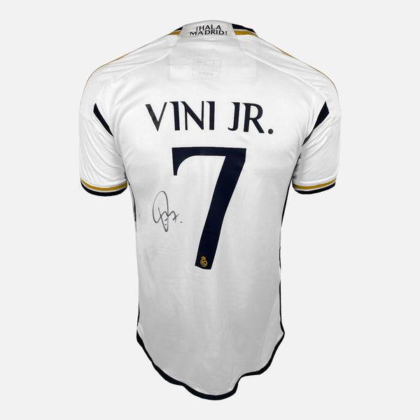 Vinícius Junior Signed Real Madrid Shirt 2023-24 Home [7]