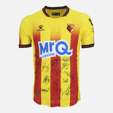 Framed Watford Signed Shirt, Squad Autographs Official Kit [Lite]