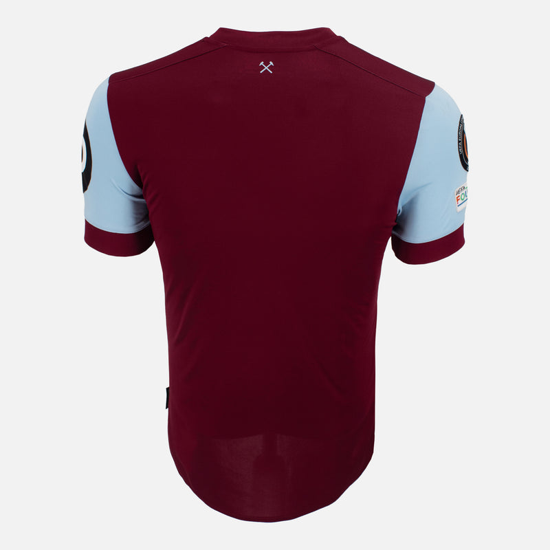 2023-24 West Ham Home Shirt UCL Badges [New] S