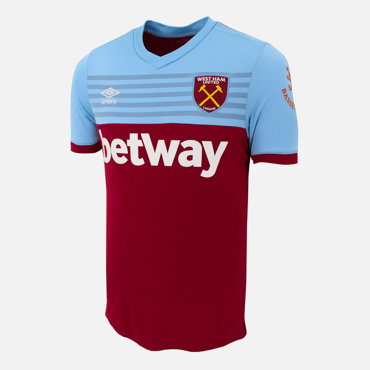 2019-20 West Ham Home Shirt [Excellent] L — Verified official West Ham United shirt, condition graded | The Vault