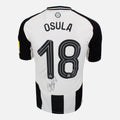 William Osula Signed Newcastle United Shirt 2024-25 Home [18]