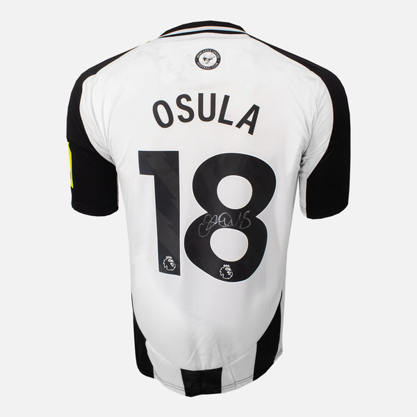 William Osula Signed Newcastle United Shirt 2024-25 Home [18]