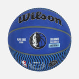 Luka Doncic NBA Wilson Basketball Dallas Mavericks [Blue]