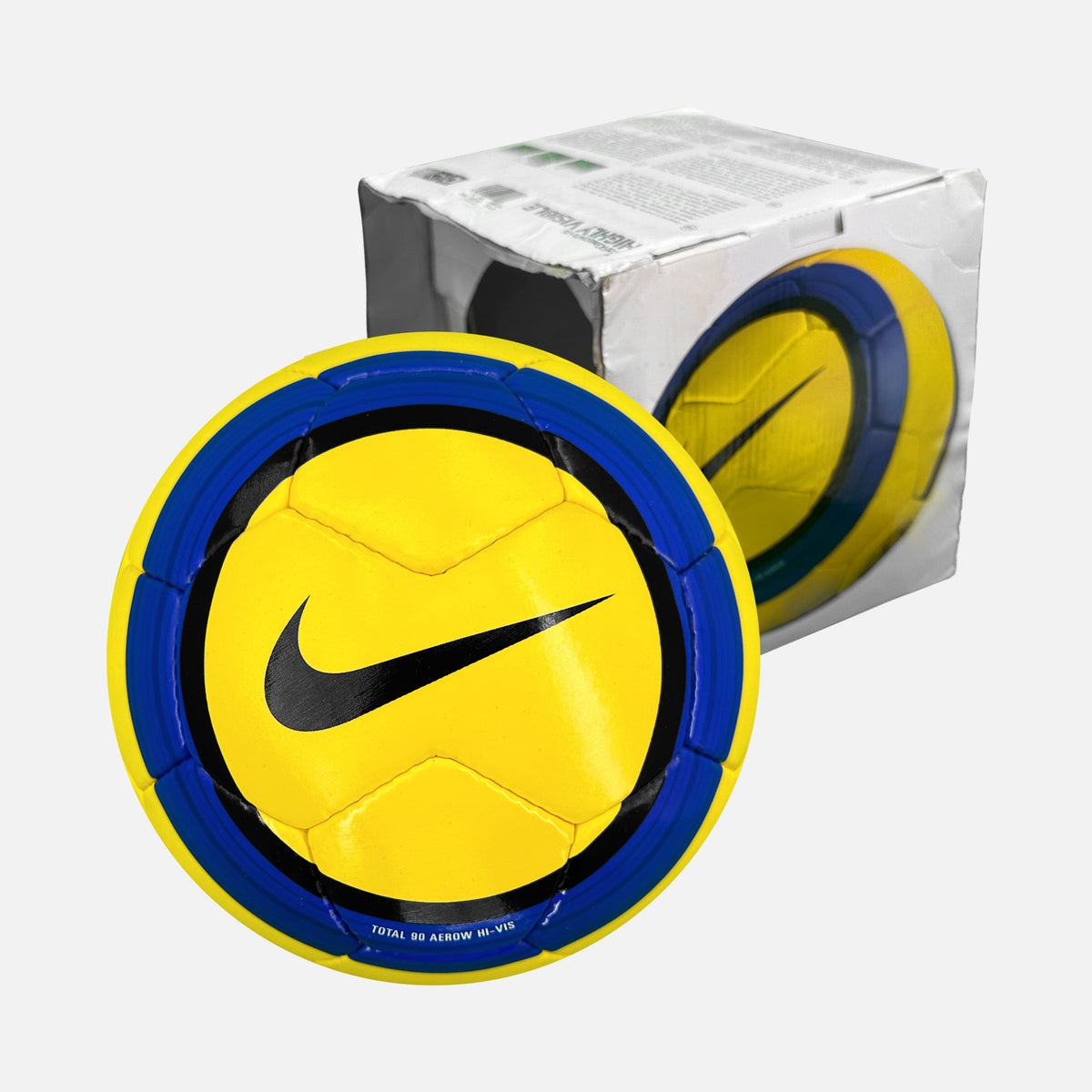 Nike Premier League Ball 2004-06 Aerow 1 T90 Yellow [New] — Which ball size do I need? | The Vault
